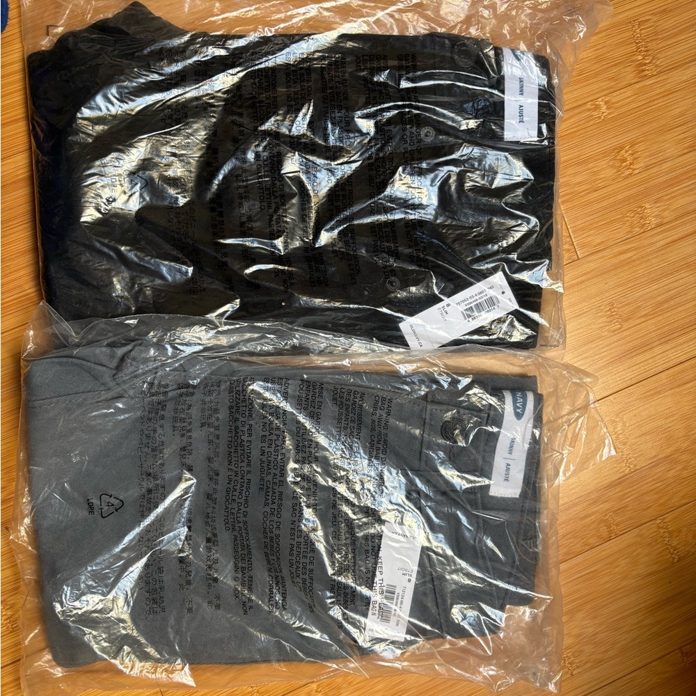 Black and grey boys’ Jeans